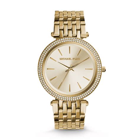 michael kors petite darci goldtone watch|Mini Darci Pavé Gold.